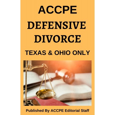 Defensive Divorce 2022 TEXAS & OHIO ONLY